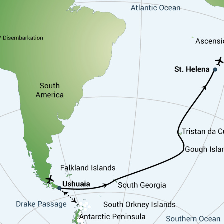 Map Atlantic Oddysey