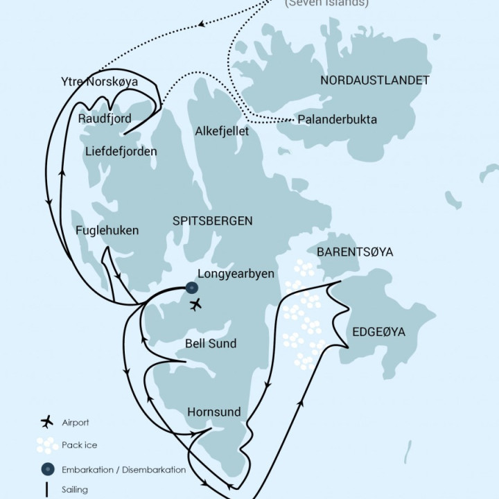 Noord en Oost Spitsbergen